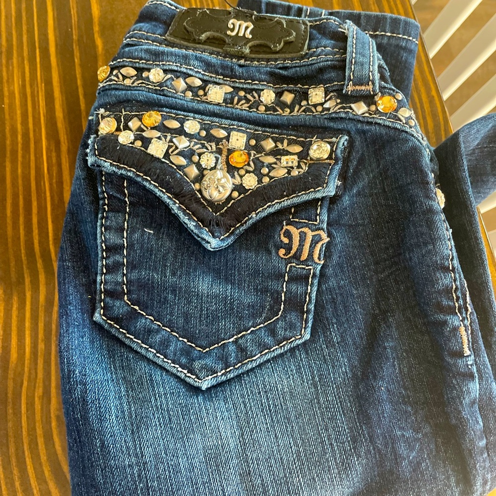Miss me boot cut jeans Girls (kids) size 10.